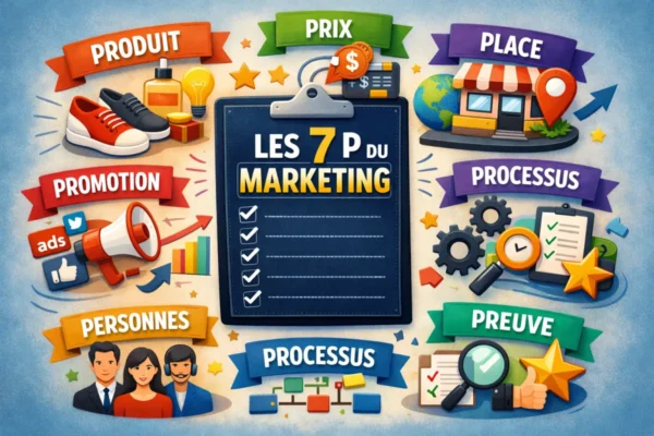 Les 7P du marketing mix : le cadre qui transforme votre stratégie de services
