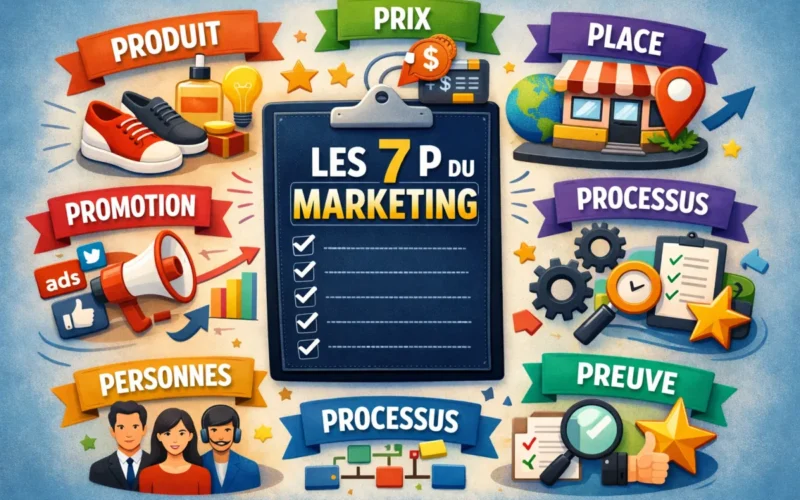 Les 7P du marketing mix : le cadre qui transforme votre stratégie de services
