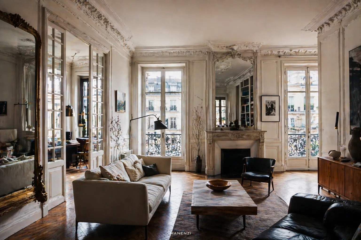 appartement haussmannien manenzi