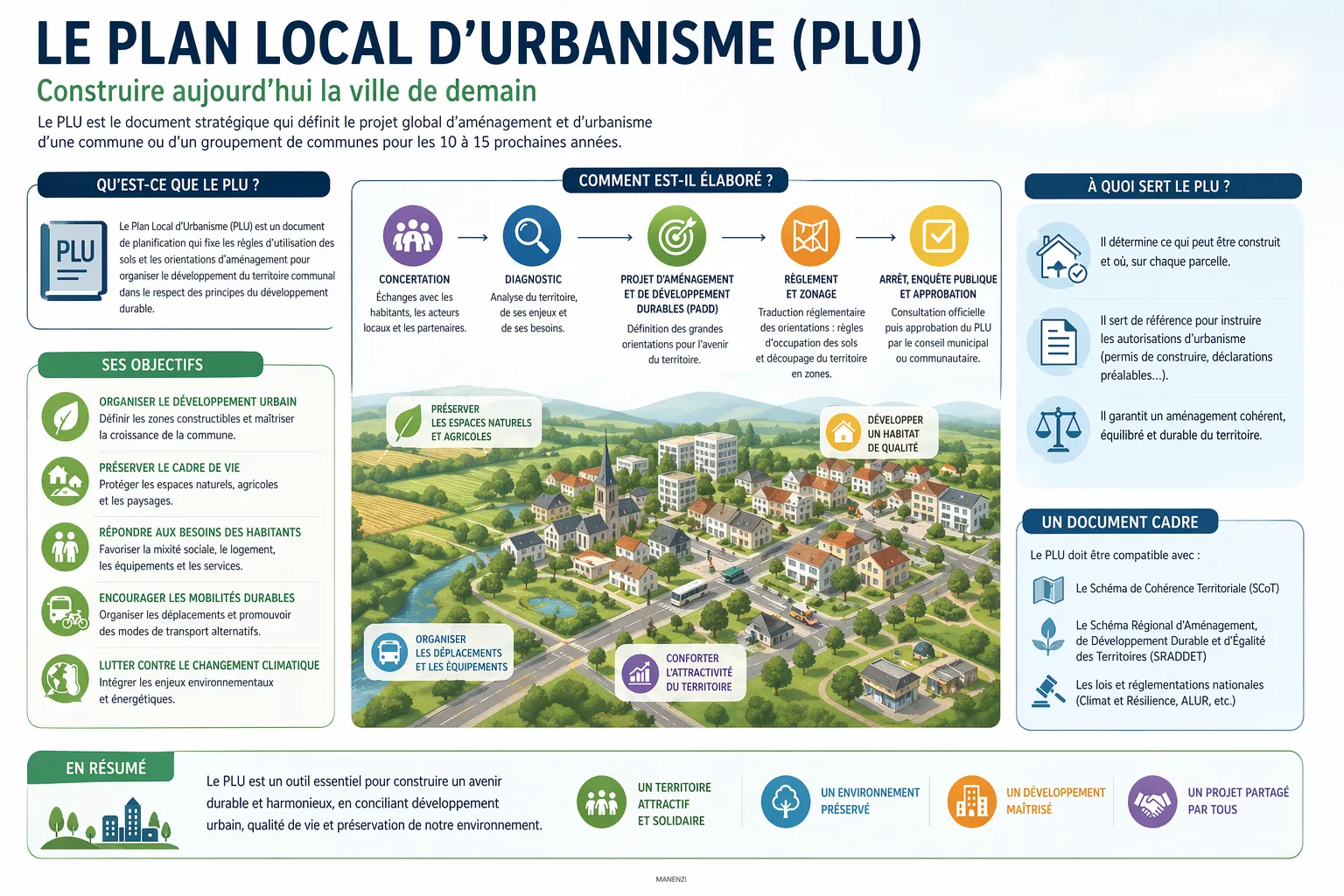 plan local d'urbanisme manenzi