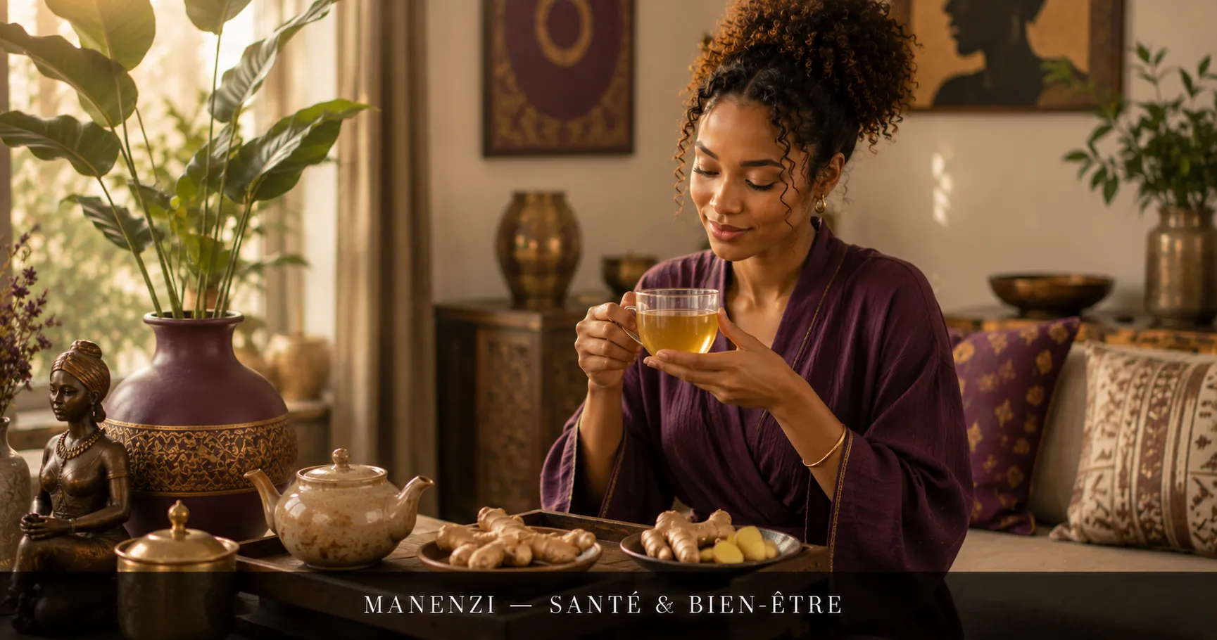 bienfaits du gingembre en infusion manenzi